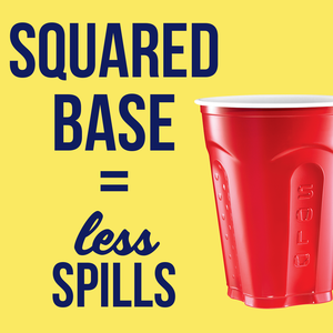 Red Party Plastic Cups, 18 oz, 50 Count