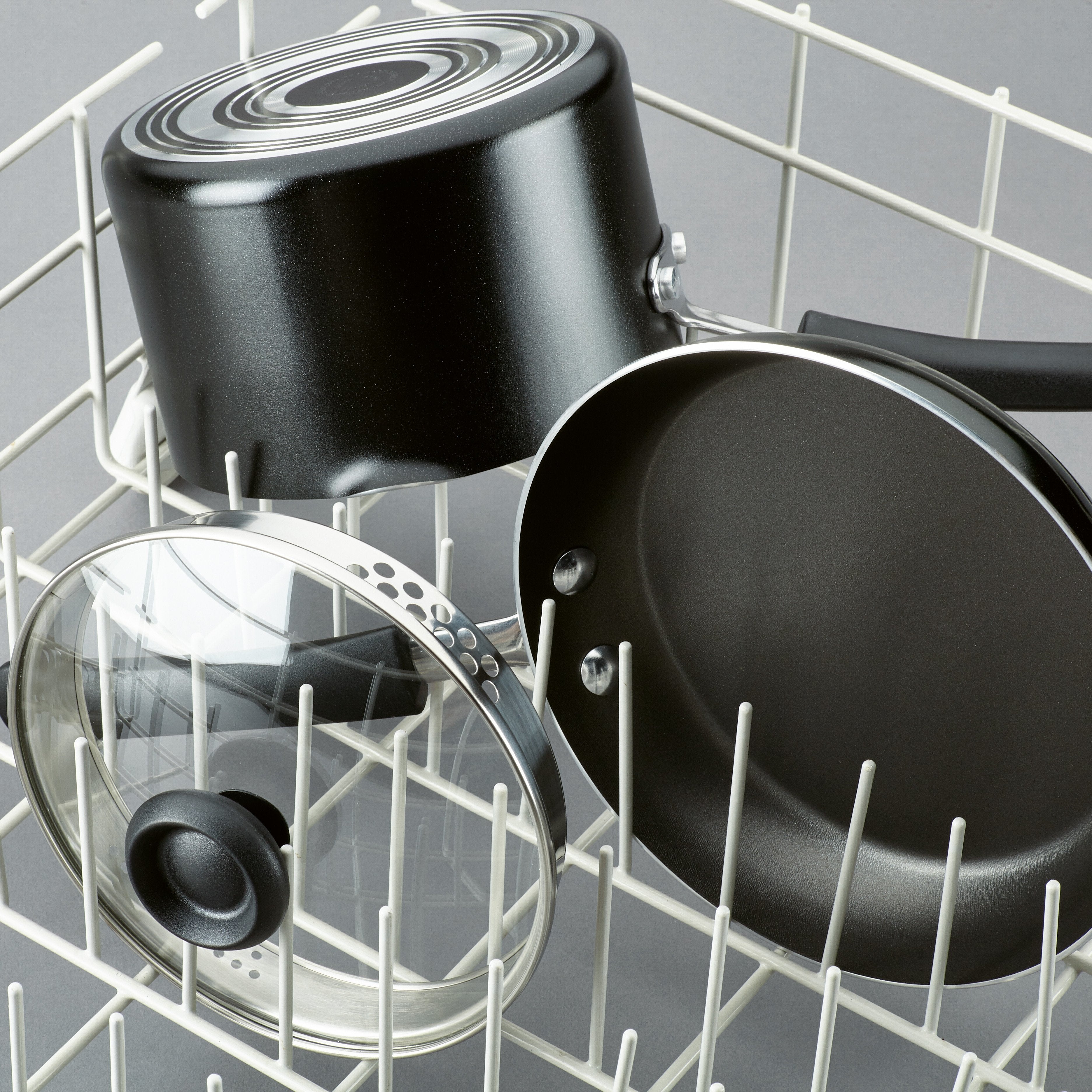 Easy Clean Aluminum Nonstick Covered