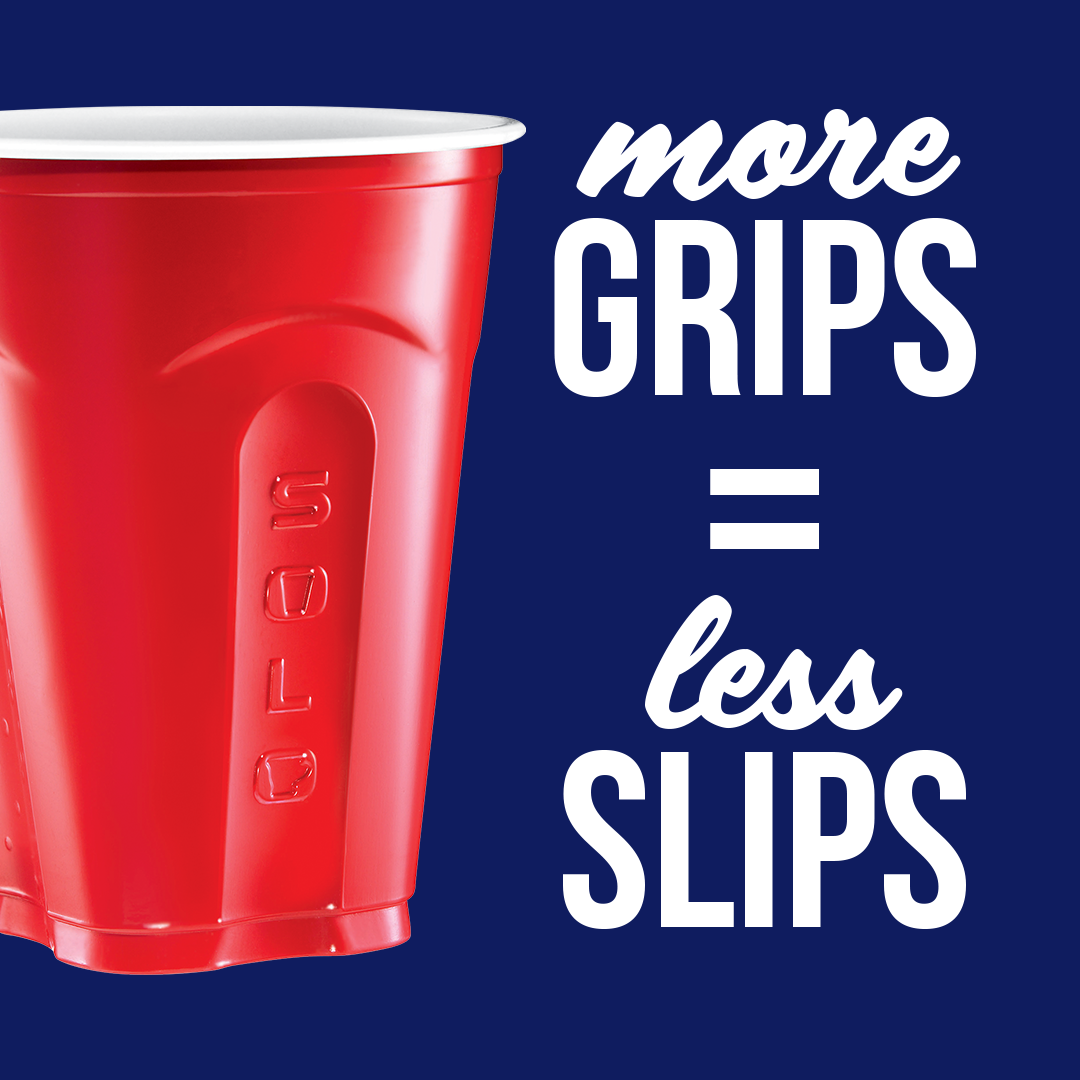Red Party Plastic Cups, 18 oz, 50 Count